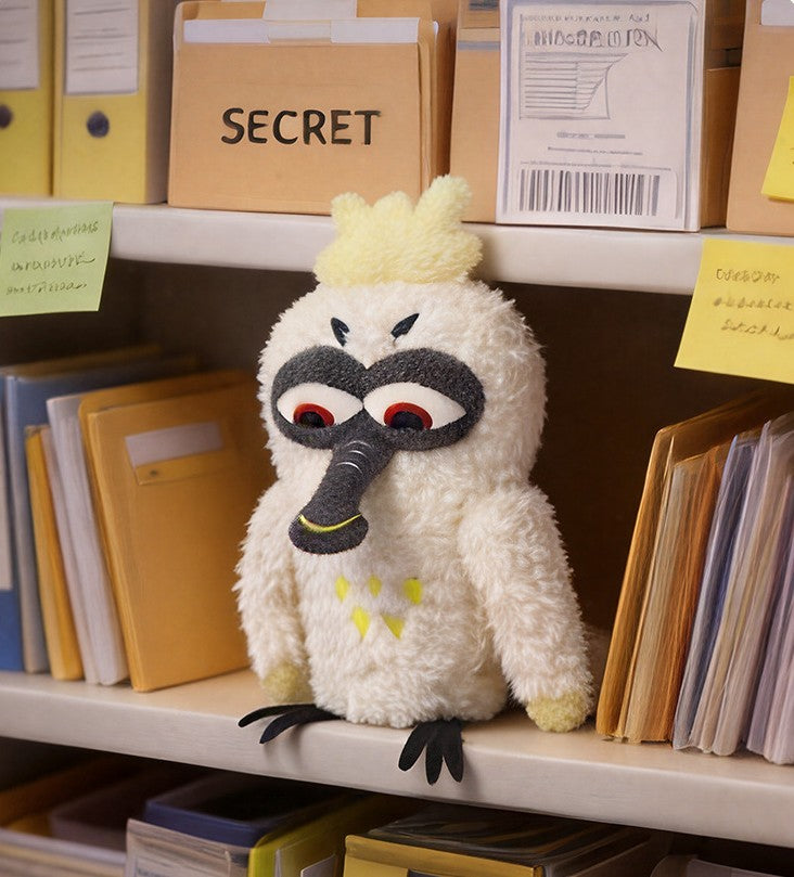 radishbird-cozanio-stuffed-toy-back-view
